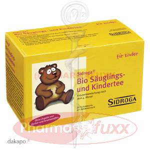 SIDROGA Bio Saeuglings- u.Kindertee Filterbtl., 20 Stk