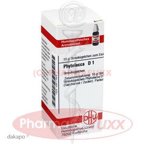 PHYTOLACCA D 1 Globuli, 10 g