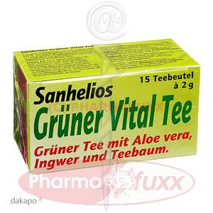 SANHELIOS Tee gruener Vitaltee Btl., 15 Stk