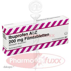 IBUPROFEN AbZ 200 mg Filmtabl., 10 Stk