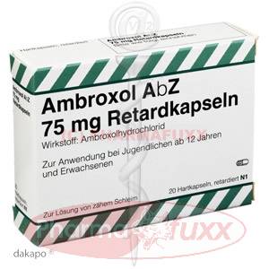 AMBROXOL AbZ 75 mg Retardkaps., 20 Stk