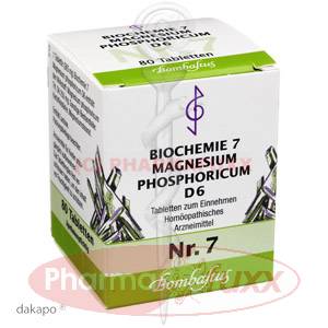 BIOCHEMIE 7 Magnesium phosphoricum D 6 Tabl., 80 Stk