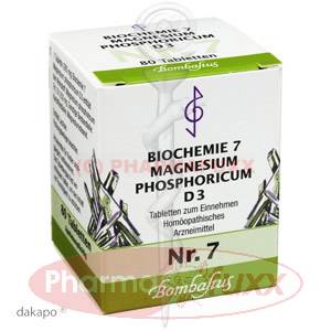 BIOCHEMIE 7 Magnesium phosphoricum D 3 Tabl., 80 Stk