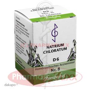 BIOCHEMIE 8 Natrium chloratum D 6 Tabl., 80 Stk