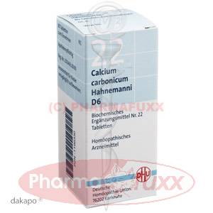 BIOCHEMIE 22 Calcium carbonicum D 6 Tabl., 80 Stk