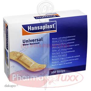 HANSAPLAST Universal Strips waterres.19x72mm, 100 Stk