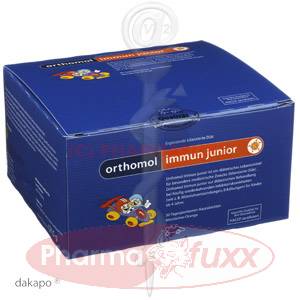 ORTHOMOL Immun Junior Mandarine/Orange Kautabl., 30 Stk