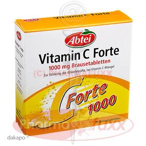 ABTEI Vitamin C forte 1000 Brausetabl., 20 Stk