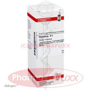 PHYTOLACCA D 1 Dil., 50 ml
