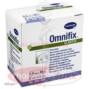 OMNIFIX elastic 2,5cmx10m 900606/2 Rolle, 2 Stk