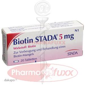 BIOTIN STADA 5 mg Tabl., 20 Stk