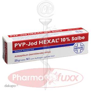 PVP JOD HEXAL 10% Wundsalbe, 25 g