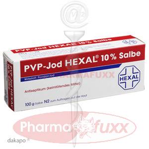 PVP JOD HEXAL 10% Wundsalbe, 100 g