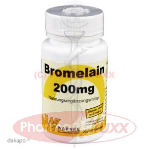 BROMELAIN 200 mg Tabl. magensaftr., 100 Stk