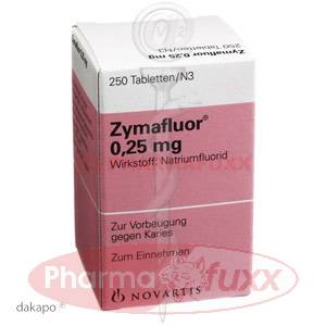 ZYMAFLUOR 0,25 mg Tabl., 250 Stk