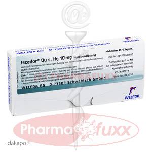 ISCADOR QU c. Hg. 10 mg Amp., 7 ml