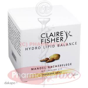 CLAIRE FISHER Mandel Nachtpflege m.Coenzym Q10, 50 ml