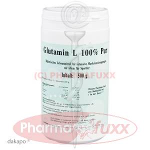 GLUTAMIN L 100% Pur Pulver, 500 g