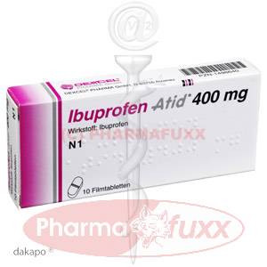IBUPROFEN Atid 400 mg Filmtabletten, 10 Stk