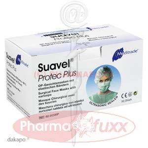 MUNDSCHUTZ OP Gesichts Maske gruen m.Gummiband, 50 Stk