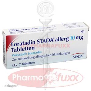 LORATADIN STADA 10 mg Allerg Tabl., 7 Stk