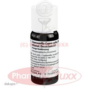 CHAMOMILLA CUPRO culta Radix D 3 (0,1%) Dil., 50 ml
