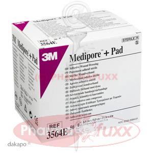 MEDIPORE Plus Pad 3564E steriler Wundverband, 50 Stk