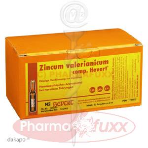 ZINCUM VALERIANICUM comp. Hevert Amp., 50 Stk