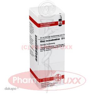 RHUS TOX. D 6 Dil., 20 ml