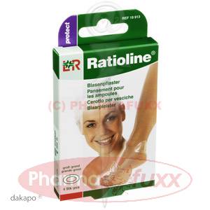RATIOLINE protect Blasenpflaster gross, 4 Stk