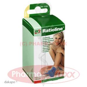 RATIOLINE active Universalbinde 8cmx5m blau, 1 Stk