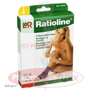 RATIOLINE active Fussgelenkbandage XL, 1 Stk