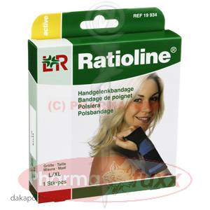 RATIOLINE active Handgelenkbandage L/XL, 1 Stk