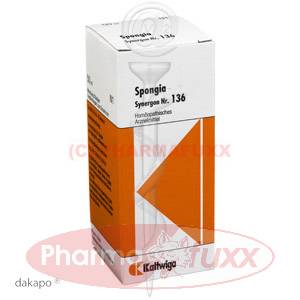 SYNERGON 136 Spongia Tropfen, 50 ml
