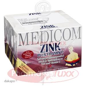 MEDICOM Zink mit Vitamin C Kapseln, 240 Stk