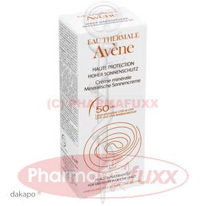 AVENE Sonnencreme SPF 50 Mineralisch Neu, 50 ml