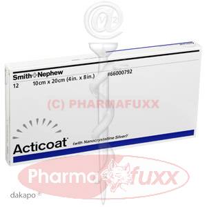 ACTICOAT 10x20cm antimikrobielle Wundauflage, 12 Stk