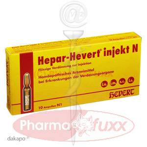 HEPAR HEVERT injekt N Amp., 10 Stk