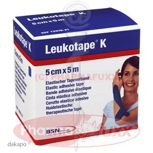 LEUKOTAPE K 5 cm blau Verband, 1 Stk