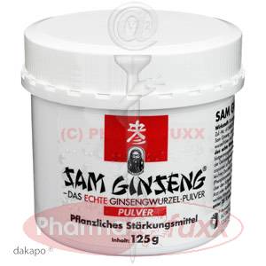 GINSENG WURZEL echt Korea Pulver, 125 g