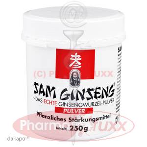 GINSENG WURZEL echt Korea Pulver, 250 g