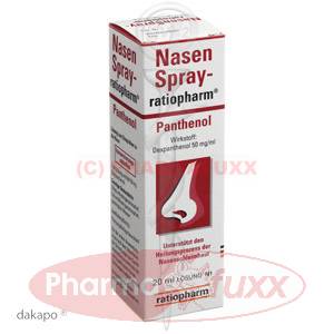 NASENSPRAY ratiopharm Panthenol, 20 ml