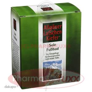 ALLGAEUER LATSCHENK. Sole Fussbad, 100 g