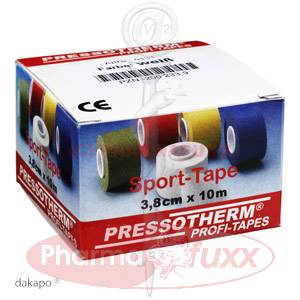 PRESSOTHERM Sport-Tape 3,8cmx10m weiss, 1 Stk