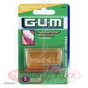 GUM Proxabrush Ersatzbuersten Kerze, 8 Stk