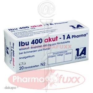 IBU 400 akut 1A Pharma Filmtabl., 20 Stk