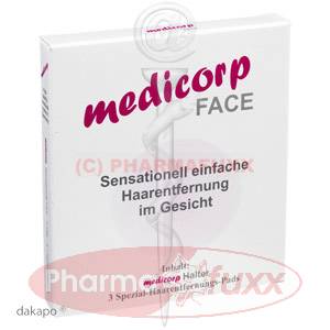 MEDICORP Face 3er Set Haarentf.Pads m.Halter 802, 1 Stk