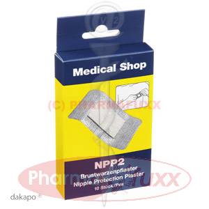 BRUSTWARZENPFLASTER NPP2, 10 Stk