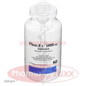 PHOS EX 1000 mg Tabletten, 180 Stk
