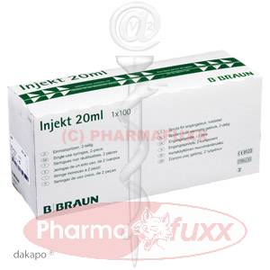 BRAUN INJEKT Spritzen m. exzentr. Konus Luer, 2000 ml